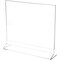 Plymor Clear Acrylic Sign Display / Literature Holder (Side-Load), 11" W x 8.5" H